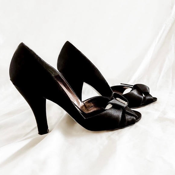 Y2K black formal Nina heels - Picture 3 of 5